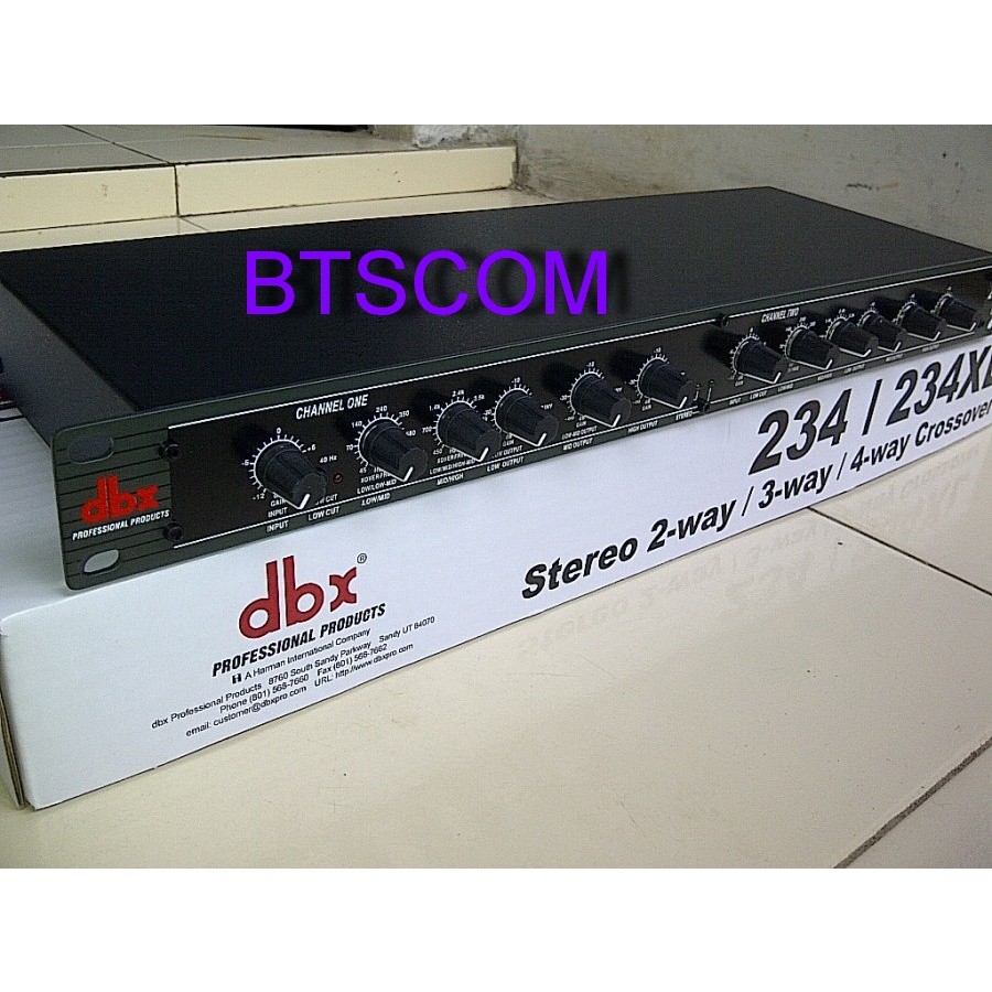 fitryparasit Crossover aktif dbx234xl/DBX234XL / 234XL / 234 XL