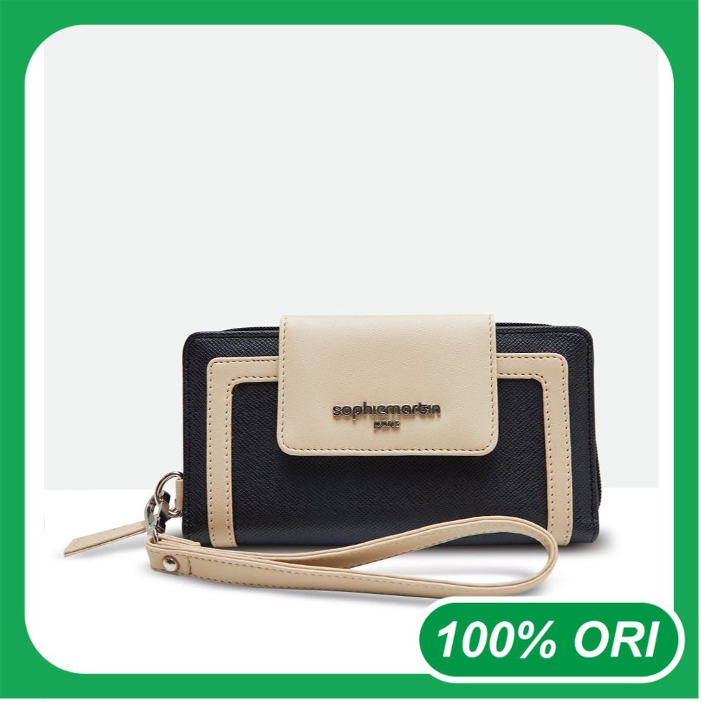 Dompet HP Tali Wanita Sophie Martin Paris Katalog 2025 Diantha Neo Ebony Modeste Premium Wallet R