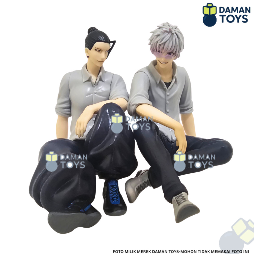 Gojo & Geto Figure Jujutsu Kaisen – Sitting Version