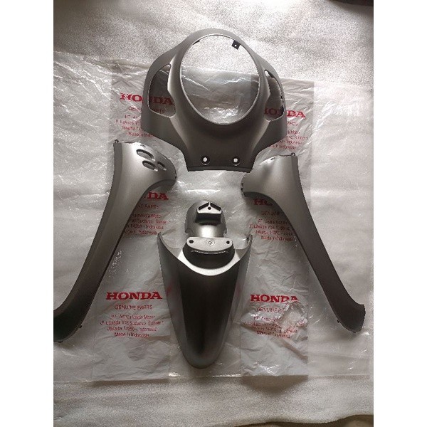 body bodi depan scoopy new esp 2021,2022,2023, Matte brown original