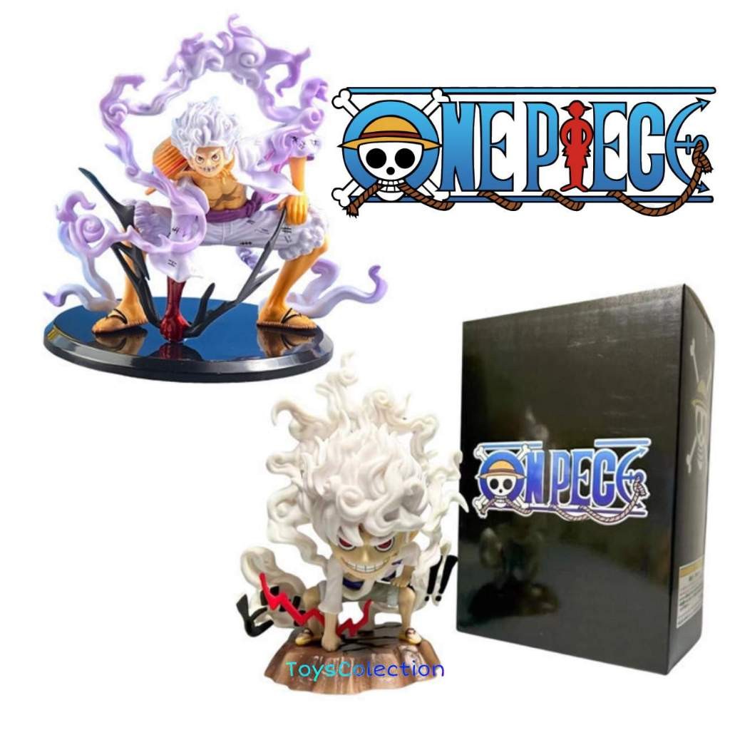 ACTION FIGURE ONE PIECE MONKEY D LUFFY NIKA GEAR 5 SUN GOD Q VER. TOPPER CAKE MAINAN PAJANGAN HIASAN
