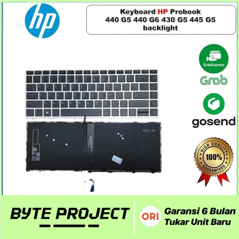 Keyboard HP Probook 440 G5 440 G6 430 G5 445 G5 backlight