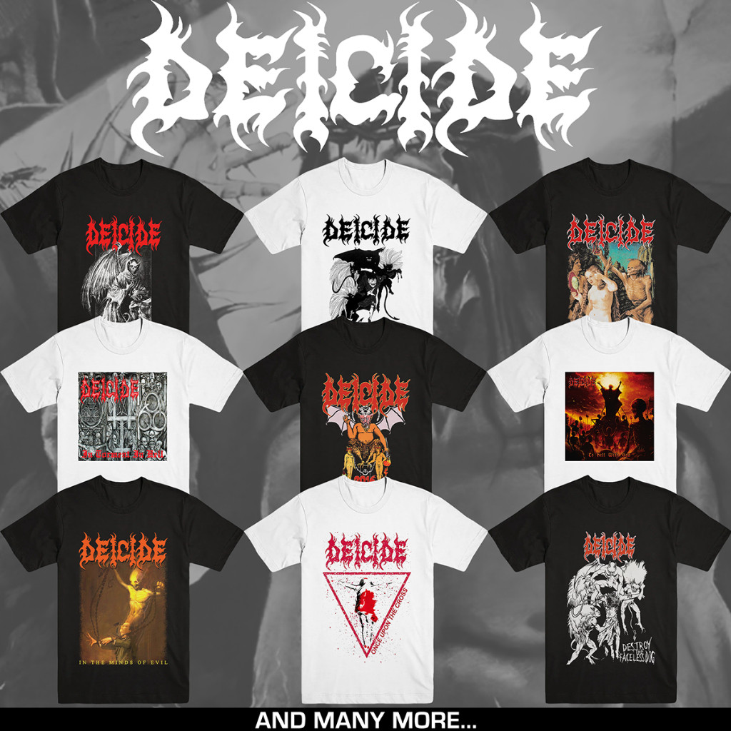 DEICIDE | T-SHIRT BAND | DEATH METAL | MERCHANDISE