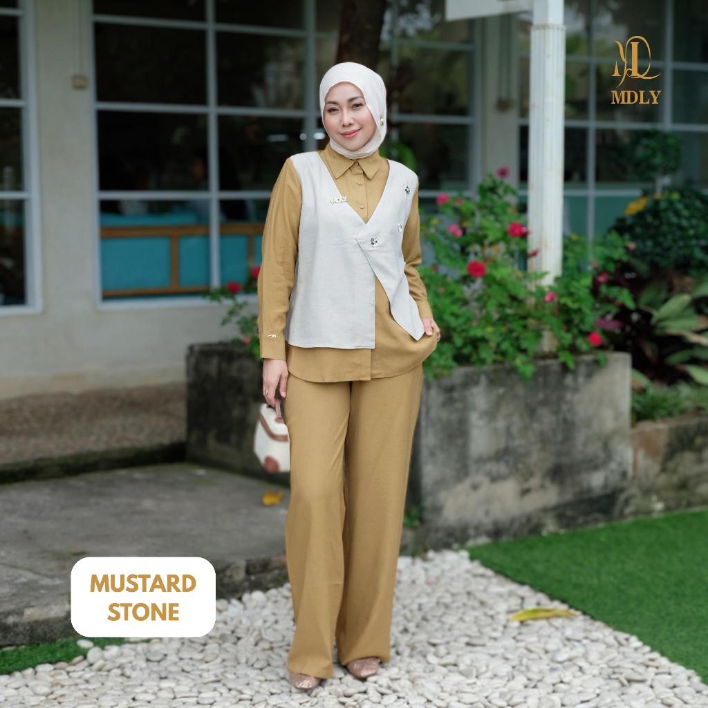 Taylor Lux Set By MDLY - One set Wanita Setelan Wanita Terbaru Setelan MDLY Setcel Wanita Setelan Ro