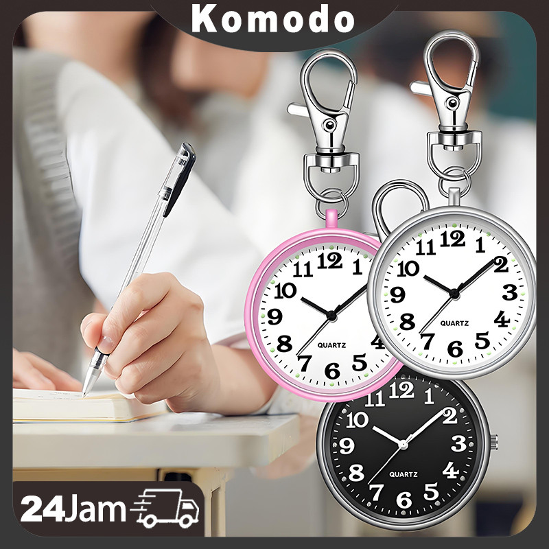 Jam Saku Gantungan Kunci/Dokter Nurse Watch Jam Saku Perawat/Perawat Mini Hadiah