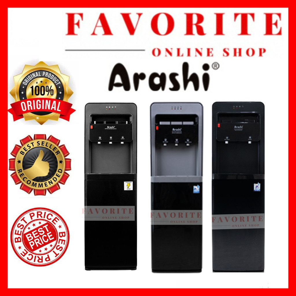 DISPENSER ARASHI ABD 03 / ABD-05 / ABD-04 ORI  DAN GARANSI RESMI / ARASHI DISPENSER TINGGI