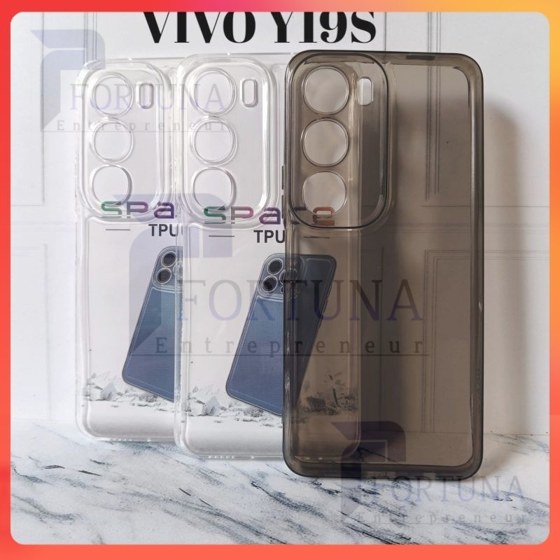 COD Soft Case Original Vivo Y19s Y19s Pro Space transparan Protect Camera