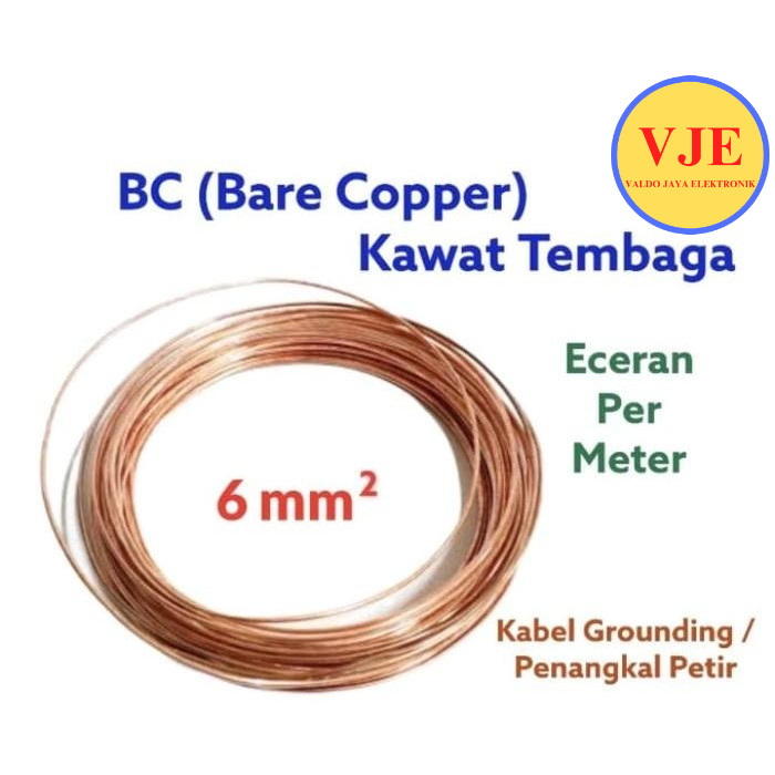 KABEL BC 6mm 6 mm FULL
Kabel Grounding