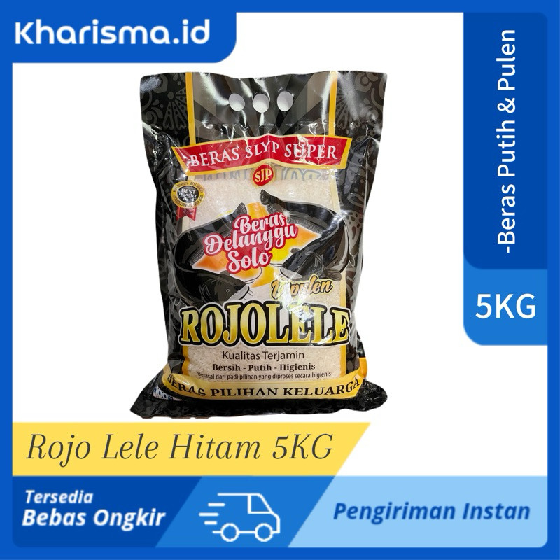 Beras Rojo Lele Hitam Delanggu 5Kg