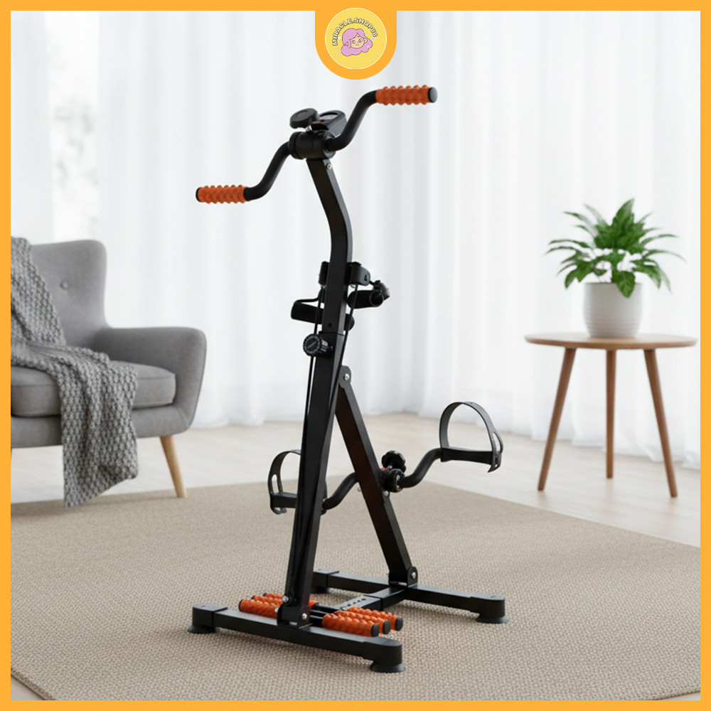 MS Sepeda Statis Alat Terapi Stroke Kaki & Tangan Sepeda Olahraga Upgrade