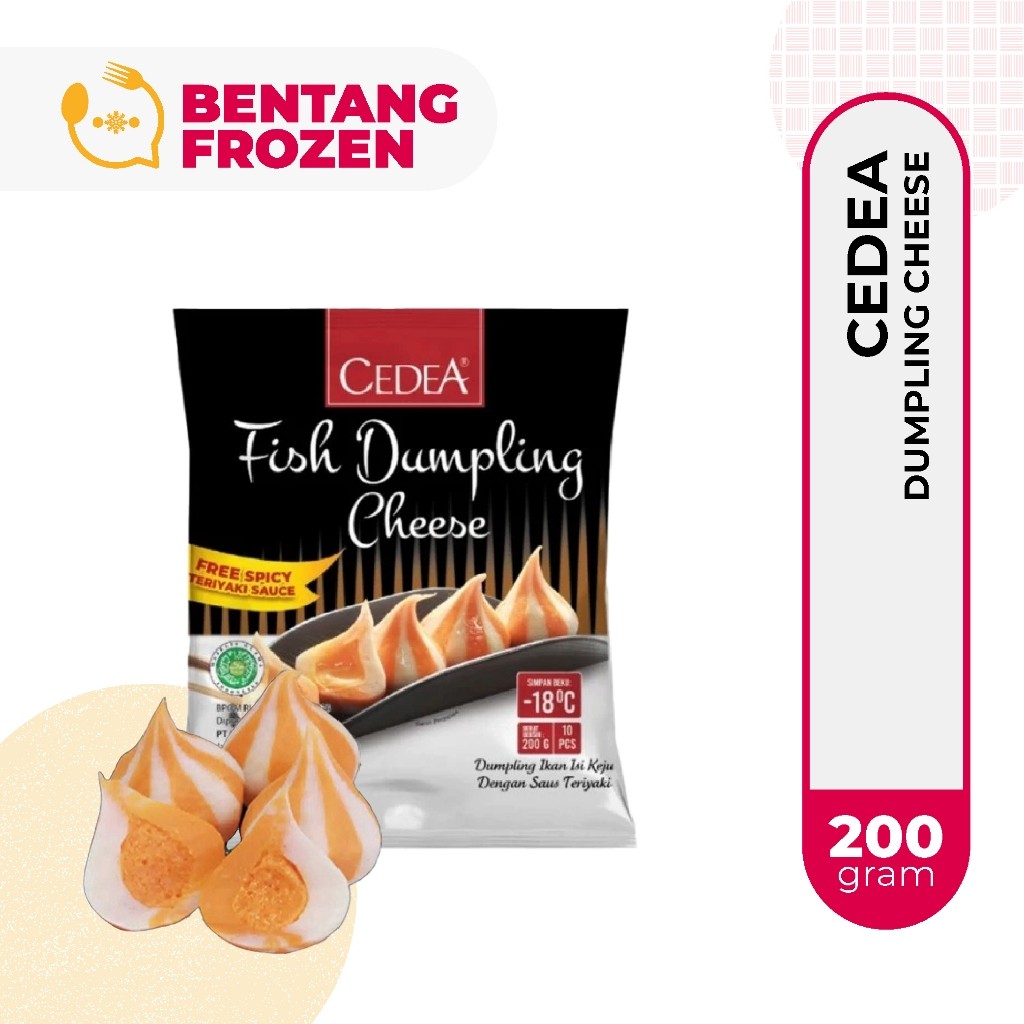 Cedea Dumpling Cheese 200gr Isi 10 / Cedea Dumpling Keju