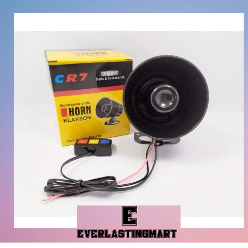 Klakson Toa Polisi Patwal Sirine 3 Suara - KLAKSON TOA 3 SUARA Daseng original universal motor mobil