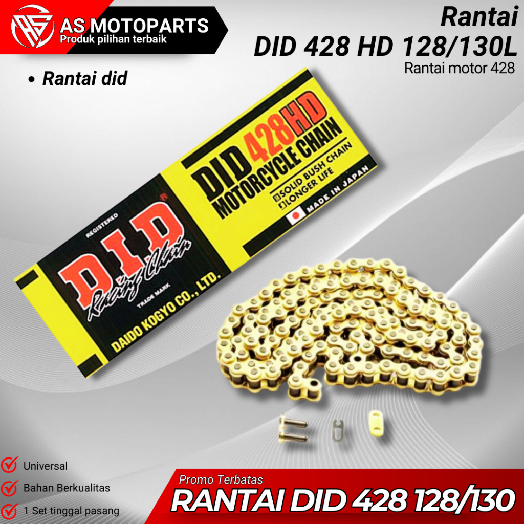 [REVERY] RANTE 428 GOLD HSBT RANTAI 428 RANTAI GOLD 428/ RANTAI GOLD /RANTAI GOLD 428 130 140