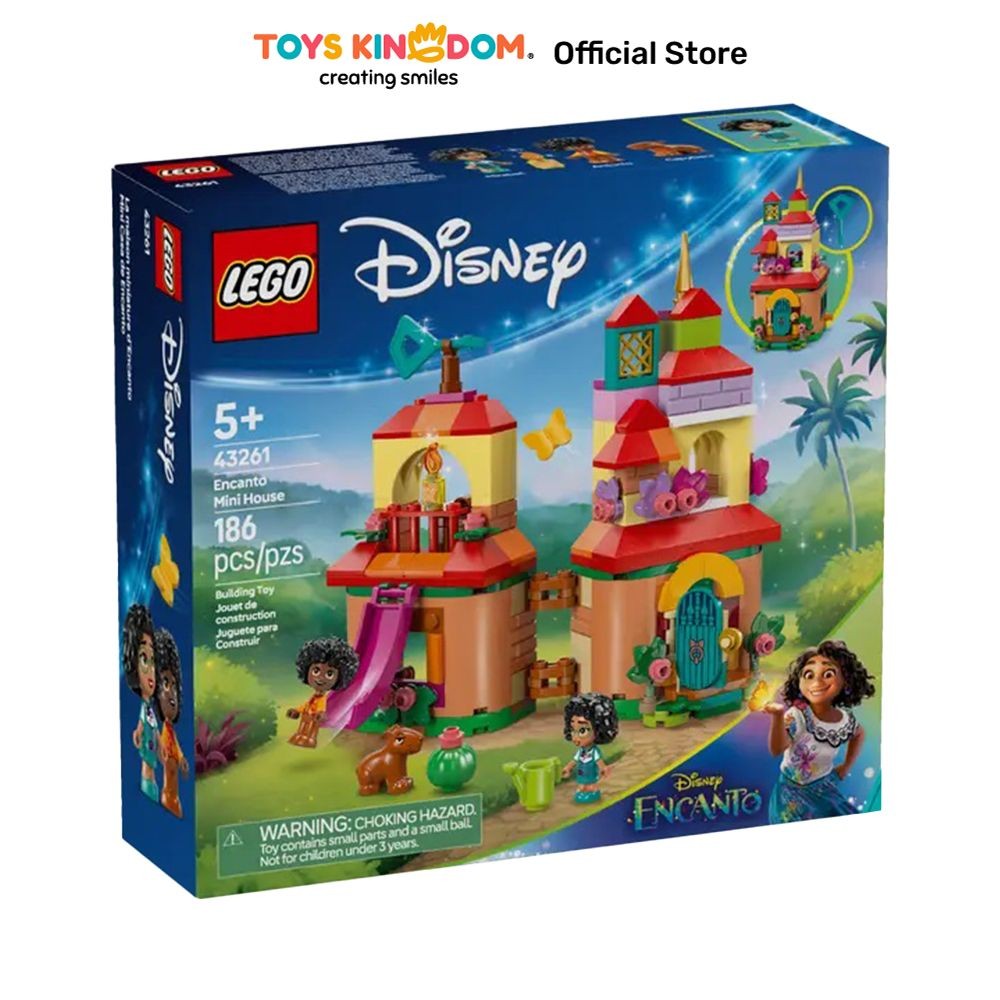 LEGO Disney Encanto Mini House Set 186 Pcs 43261 - Mix kids toy toys block bricks set mainan