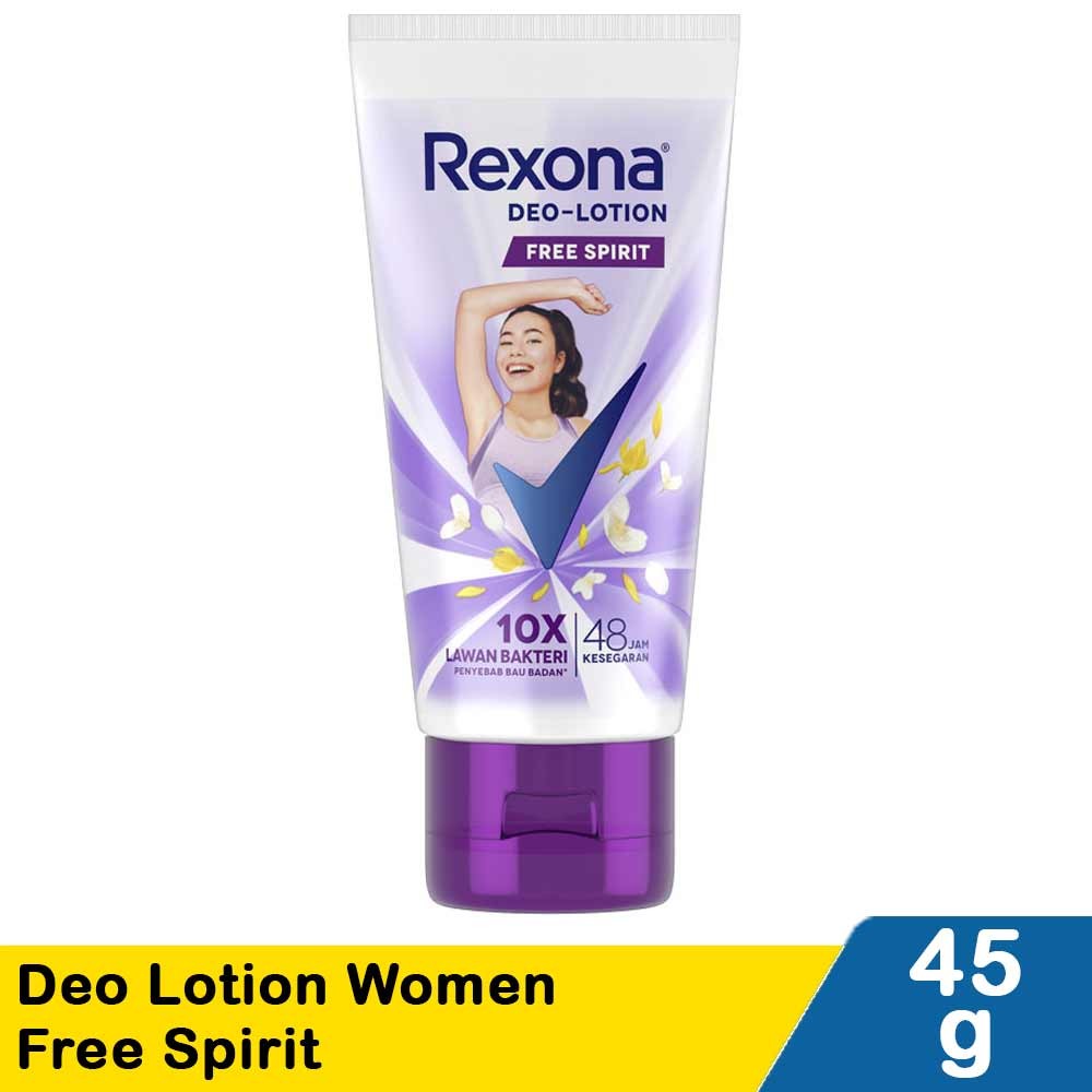 REXONA DEO LOTION WOMEN FREE SPIRIT 45g