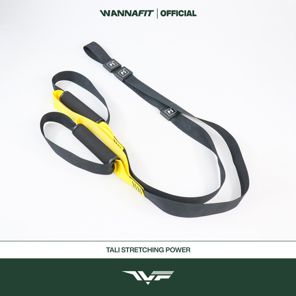 WANNAFIT Tali Stretching Power | Alat Olahraga Rumah