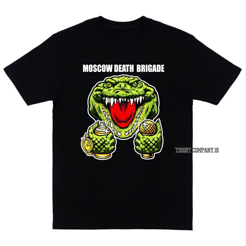 Moscow Brigade Tshirt - Kaos Moscow Death Brigade Kaos Hitam