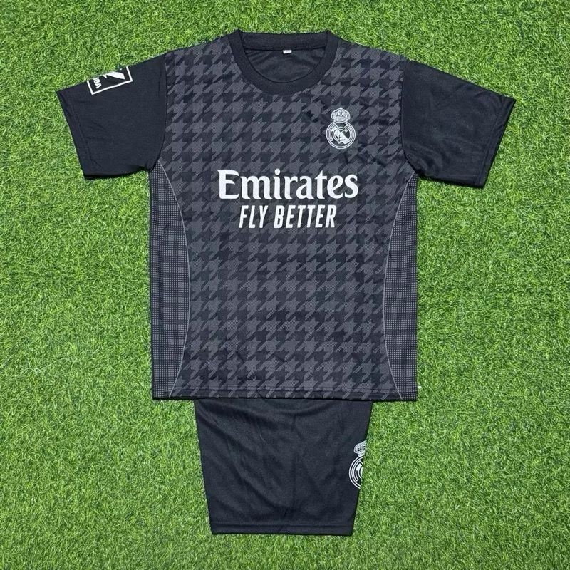 SETELAN BAJU BOLA ANAK LAKI LAKI REAL MADRID SETELAN JERSEY FUTSAL BOLA ANAK UMUR 3 - 15 TAHUN
