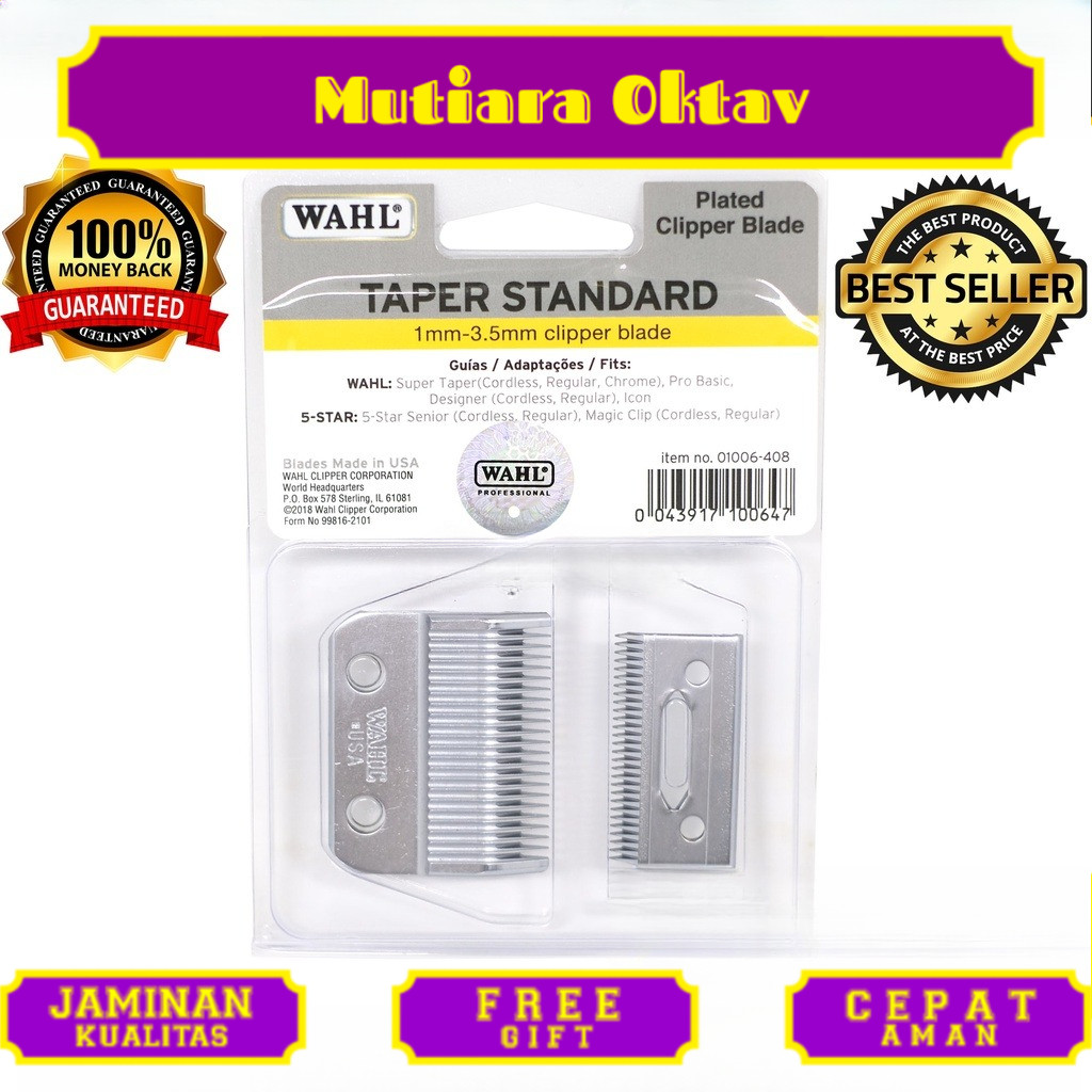Mata Pisau Wahl Super Taper Original Blade Wahl Super Taper Original