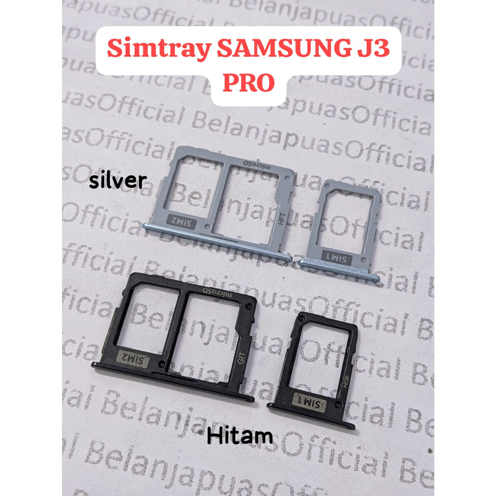 Slot Tempat Dudukan Kartu Simcard Sim card Lock Simtray SAMSUNG J3 PRO sim tray J330 Samsung J3 Pro 