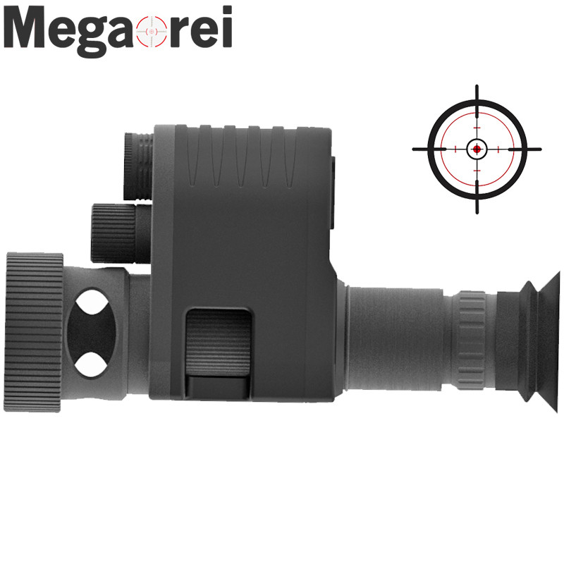 Megaorei 4S Hunting Camera Night Vision 1080p Camcorder Portable Rear Scope Add on Attachment with B