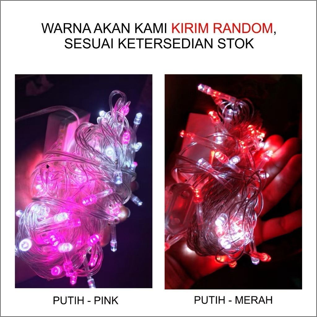 Lampu Tumblr Kelap Kelip LED 5-8 Meter / Lampu Hias Kamar / Lampu Led Tumblr / Lampu Hiasan Kelap Ke