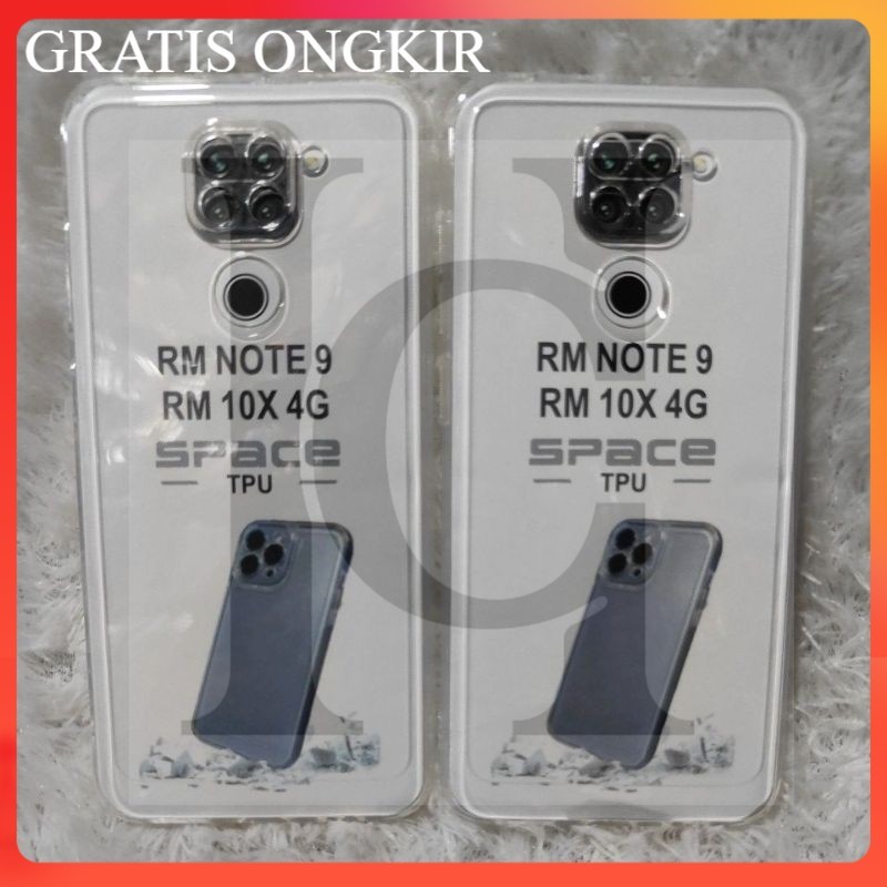 COD+GRATIS Casing Silikon REDMI NOTE 9 REDMI 10X 4G Case Silikon Clear Bening Transparan Pro Camera+