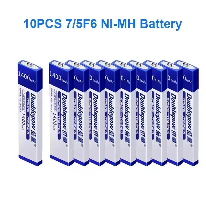 7/5F6 67F6 Ni-MH Battery 1.2V Rechargeable Lithium Batteries 1400mAh 7/5F6 Cell for onic Sony Walkma