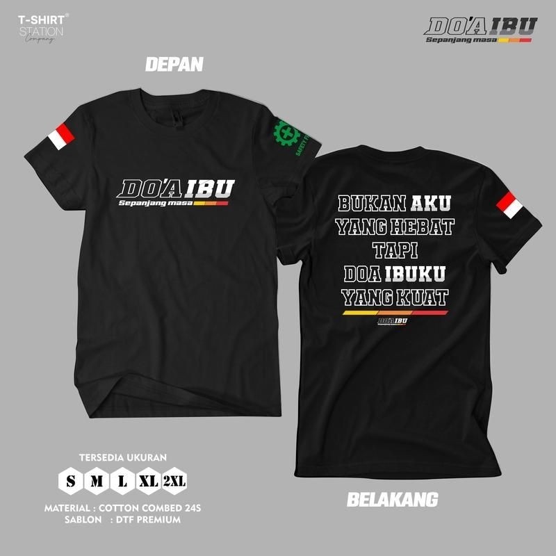 Kaos Doa Ibu Yang Kuat New Vol 2 / T-shirt Distro Doa Ibu Yang Kuat New