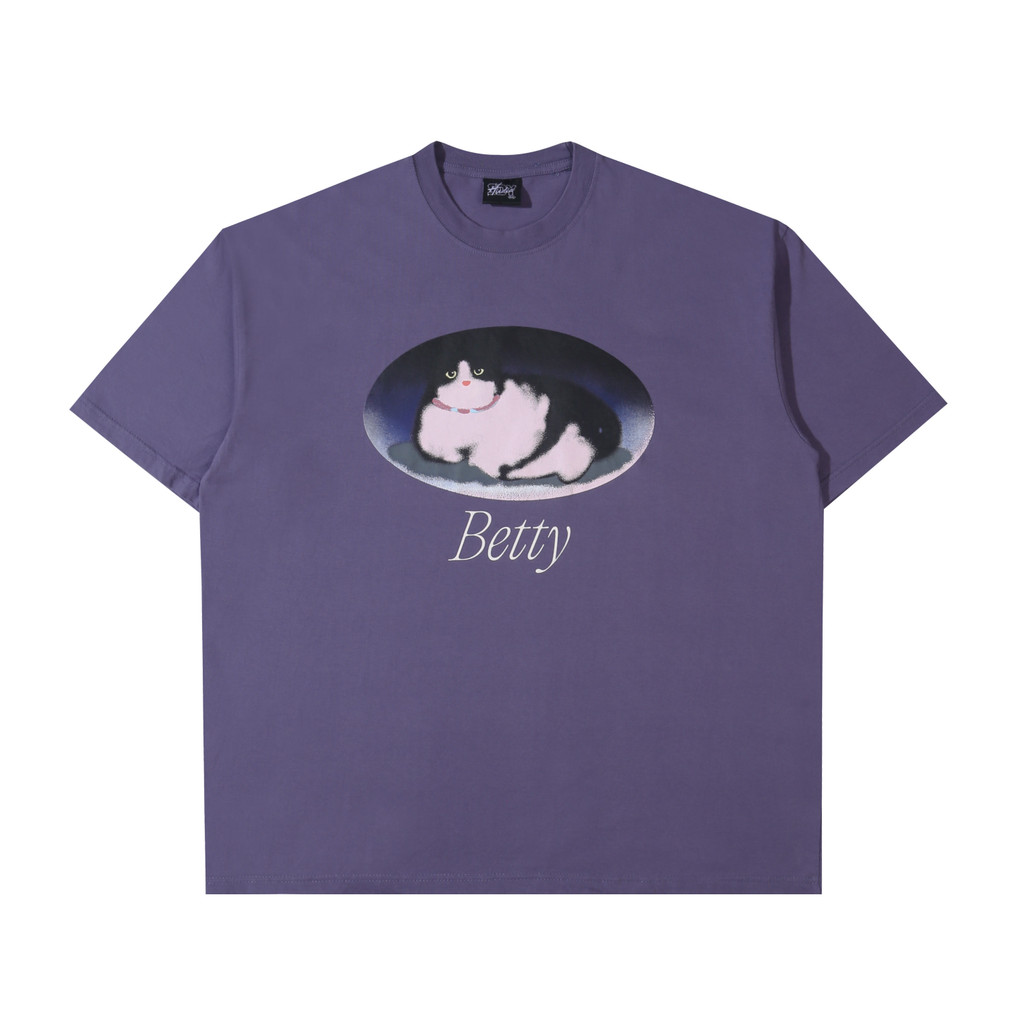 Hindia - Betty Bleached - T-shirt - Indigo Blue