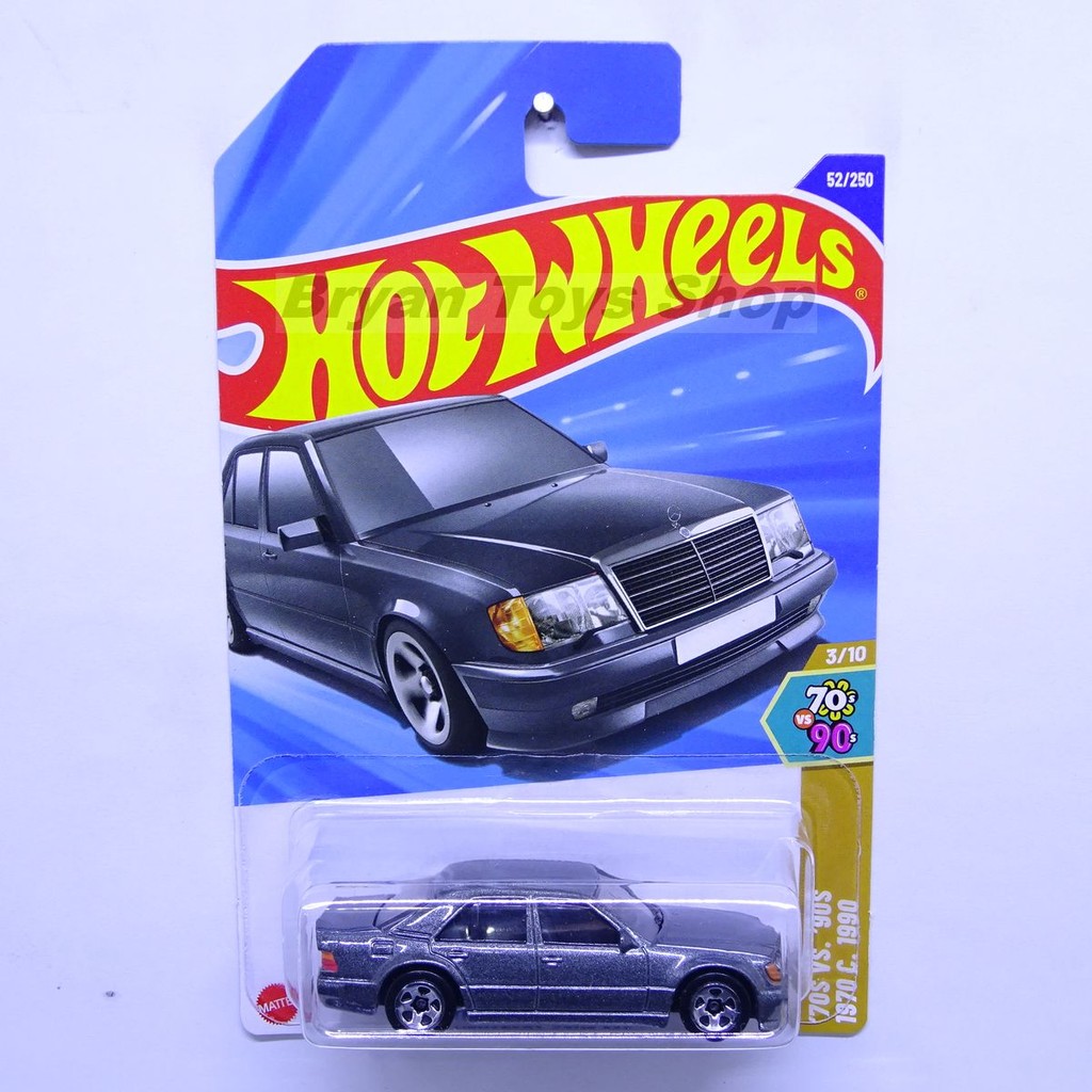 Hot Wheels Mercedes Benz 500 E Silver