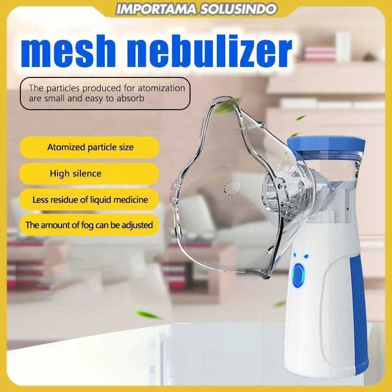 TaffOmicron Alat Terapi Pernapasan Inhaler Nebulizer 2 Power Supply - JSL-W302B