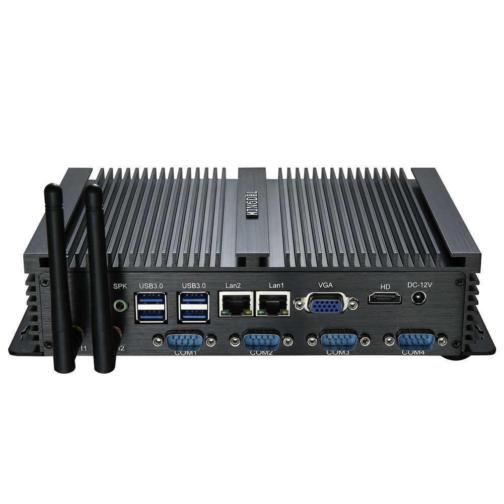 Fanless Mini PC Intel Core i5 3317U 1037U WindowsXP Celeron 1037U ITX Industrial Desktop Computer HD