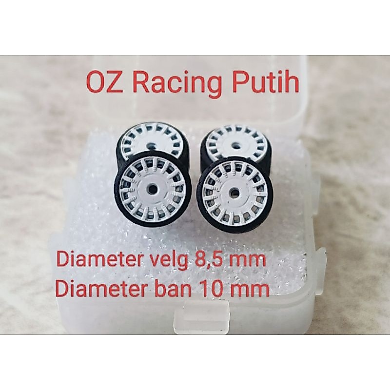 Velg + ban 10 mm custom modifikasi diecast 1:64