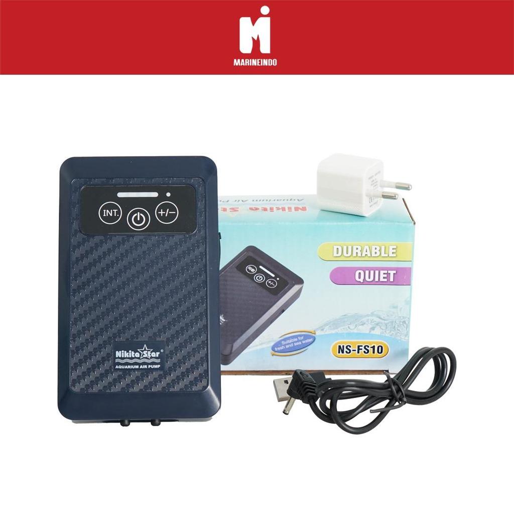 Aerator AC/DC Nikitastar FS10/FS20/FS30/FS40 Portable Airpump