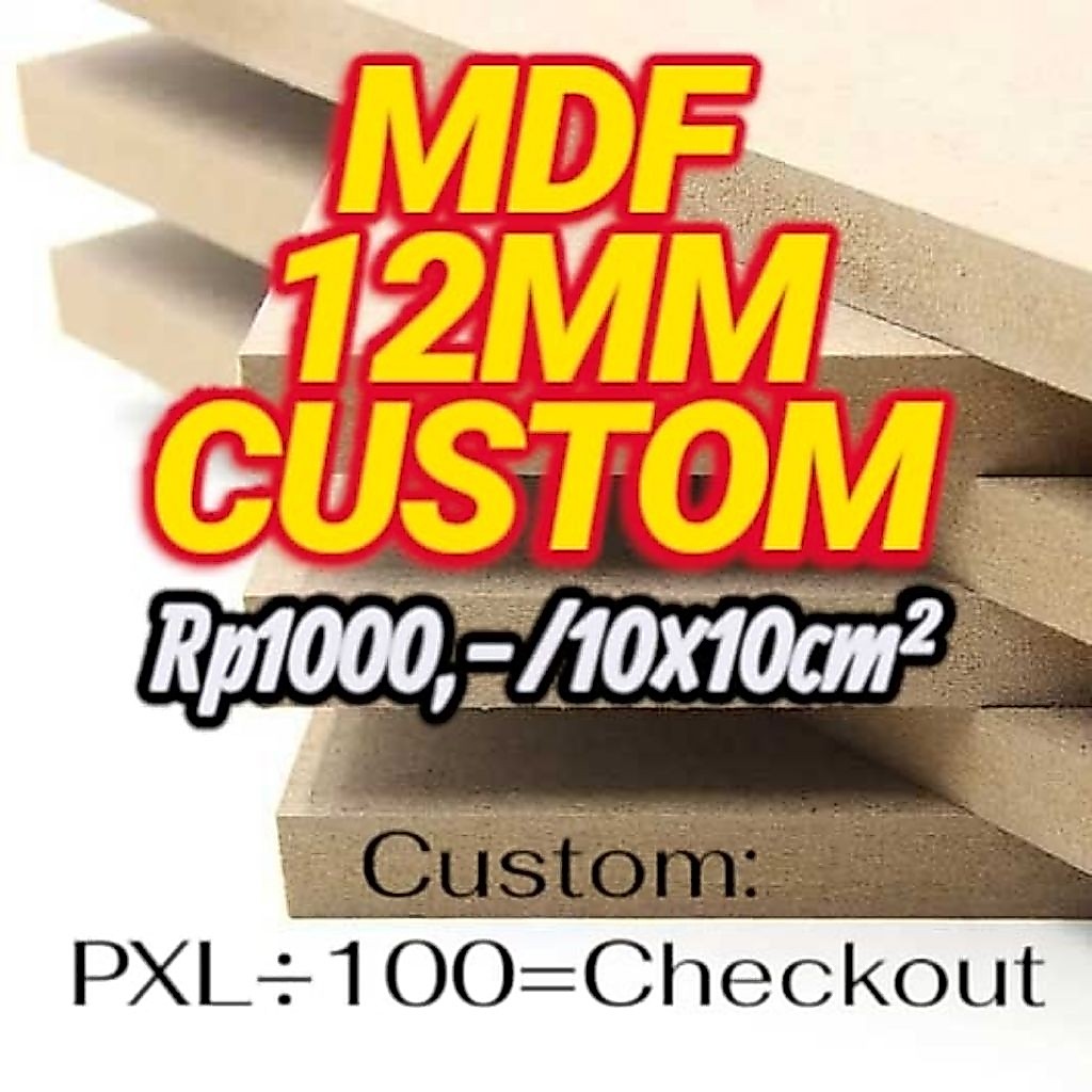 Papan MDF/Papan MDF Custom/Papan MDF 12mm