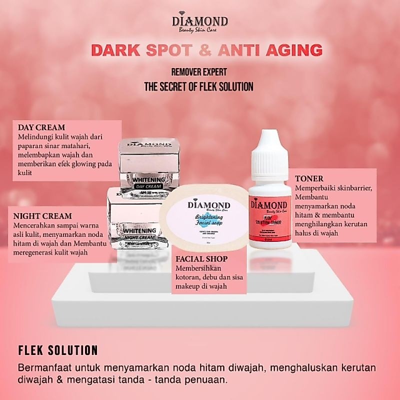 Cream Diamond Beauty Care Flek Solution
