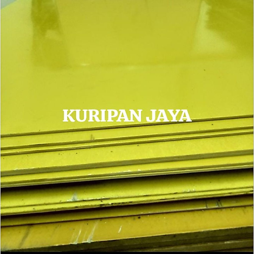 Epoxy Resin Kuning Lembaran / Resin Sheet Kuning Fiberglass