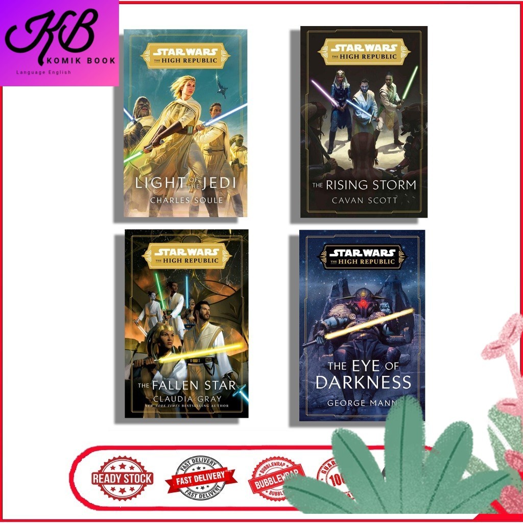 Star Wars: The High Republic Series 4 Books Collection Set (English)