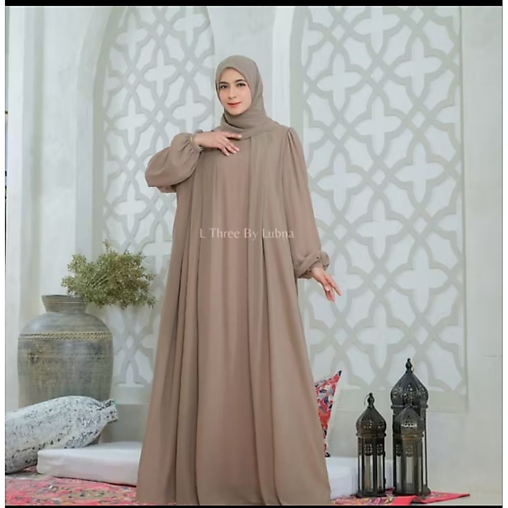 Medina set segi empat L three by lubna