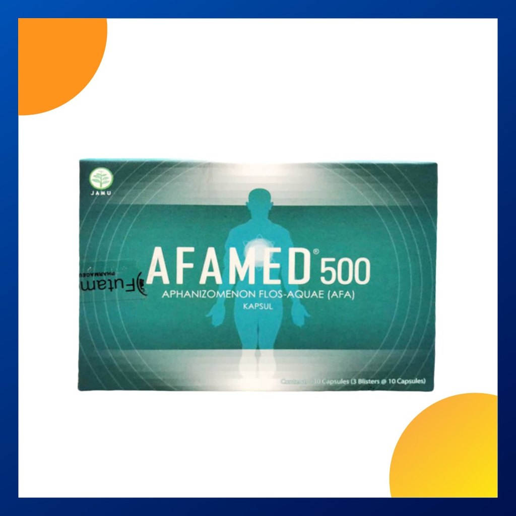 Afamed 500 Box Isi 30 Kapsul