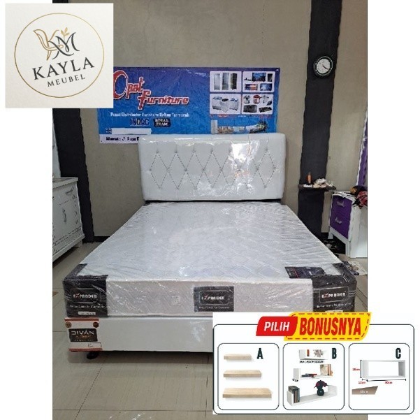 PROMO Spring bed 160x200 / Kasur Springbed No 2 / Kasur Tegal Murah Cirebon Kuningan Majalengka Indr