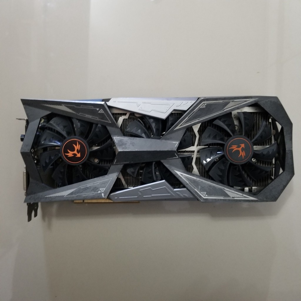 Colorful GeForce GTX 1080 TI GTX 1080TI 11GB GDDR5X Rusak Artifact
