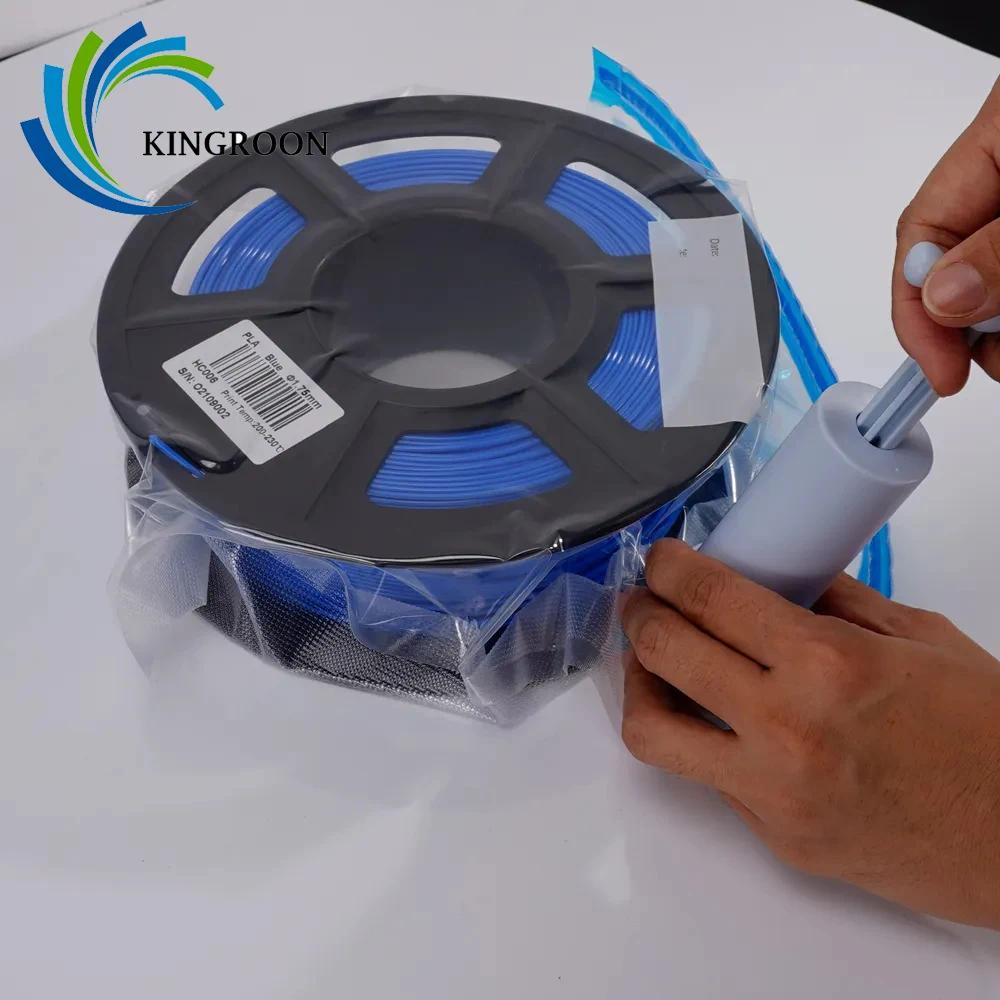 KINGROON 3D Printer PLA ABS TPU Filament Vacuum Bag Storage Filament Dryer Safekeep Humity Resistant