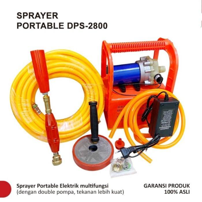 POWER SPRAYER PORTABEL DRAGON DPS-2800 - Orange, DPS-2800