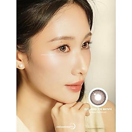 New [1Pc] Mikhaylove Softlens 14.2Mm Zoe Brown (Bright) Dollring