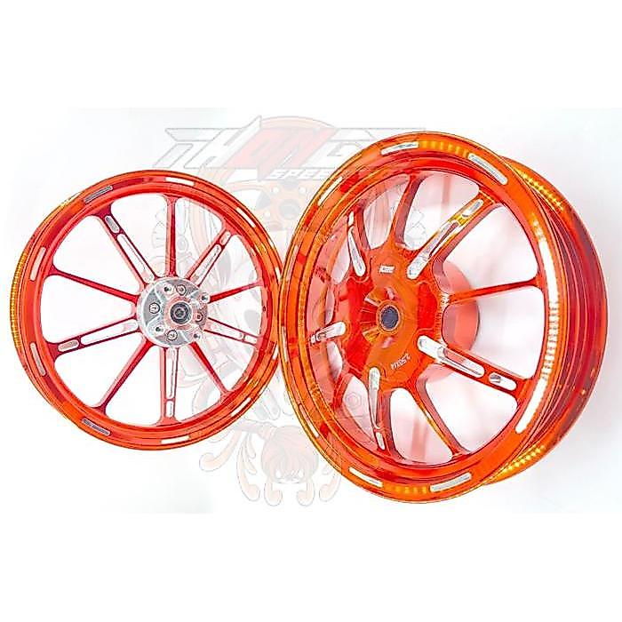 Velg King Speed Almu P10 Vario 125 150 Pcx Cbu - Orange