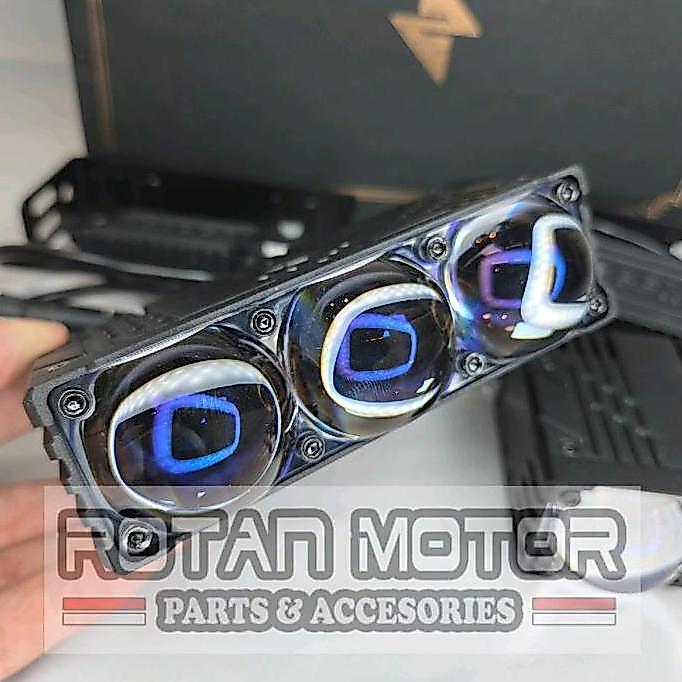 Mini Projie VIRAL Saber TRIDENT T3 70W/100W / Saber Trident T3 Mini Projie Biled  / Lampu Sorot Trid