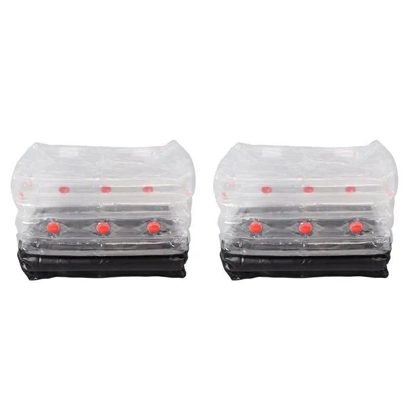 2X Mushroom Monotub Kit Inflatable Mushroom Grow Kit Portable Inflatable Mushroom Nursery Ventilator