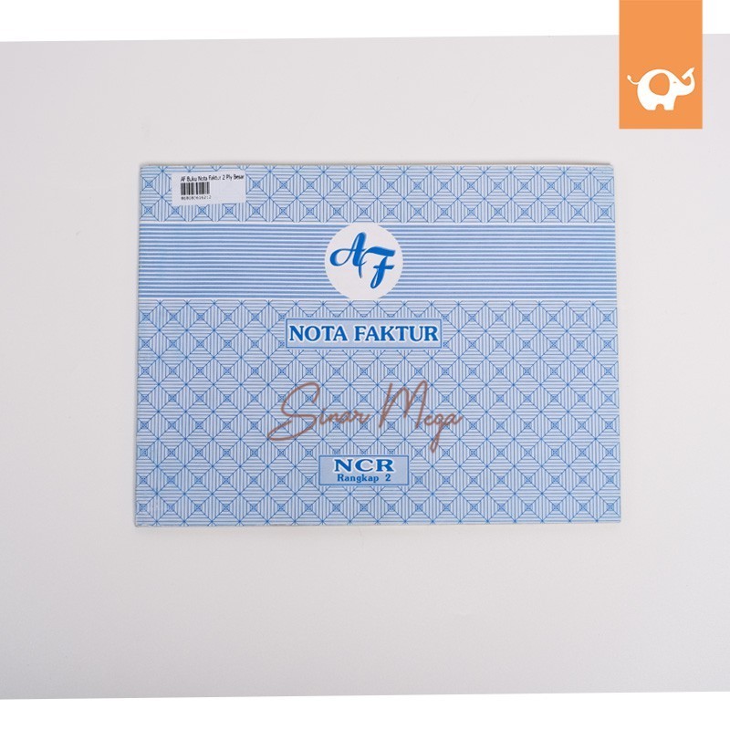 

AF Buku Nota Faktur 2 Ply Rangkap Besar LANDSCAPE / Kertas Faktur Murah Berkualitas